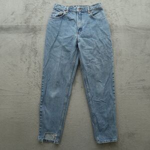 Levi's 551 Vintage Jeans Womens 10M High-Rise Relaxed Fit Tapered Leg 30" Inseam